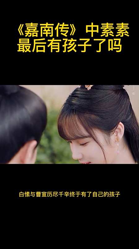嘉南传中素素最后有孩子了吗