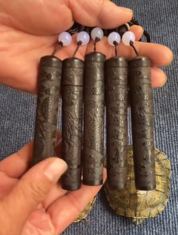 帝狼吹一吹古代檀木火折子打火机充电创意防风个性电子点烟器-度小视