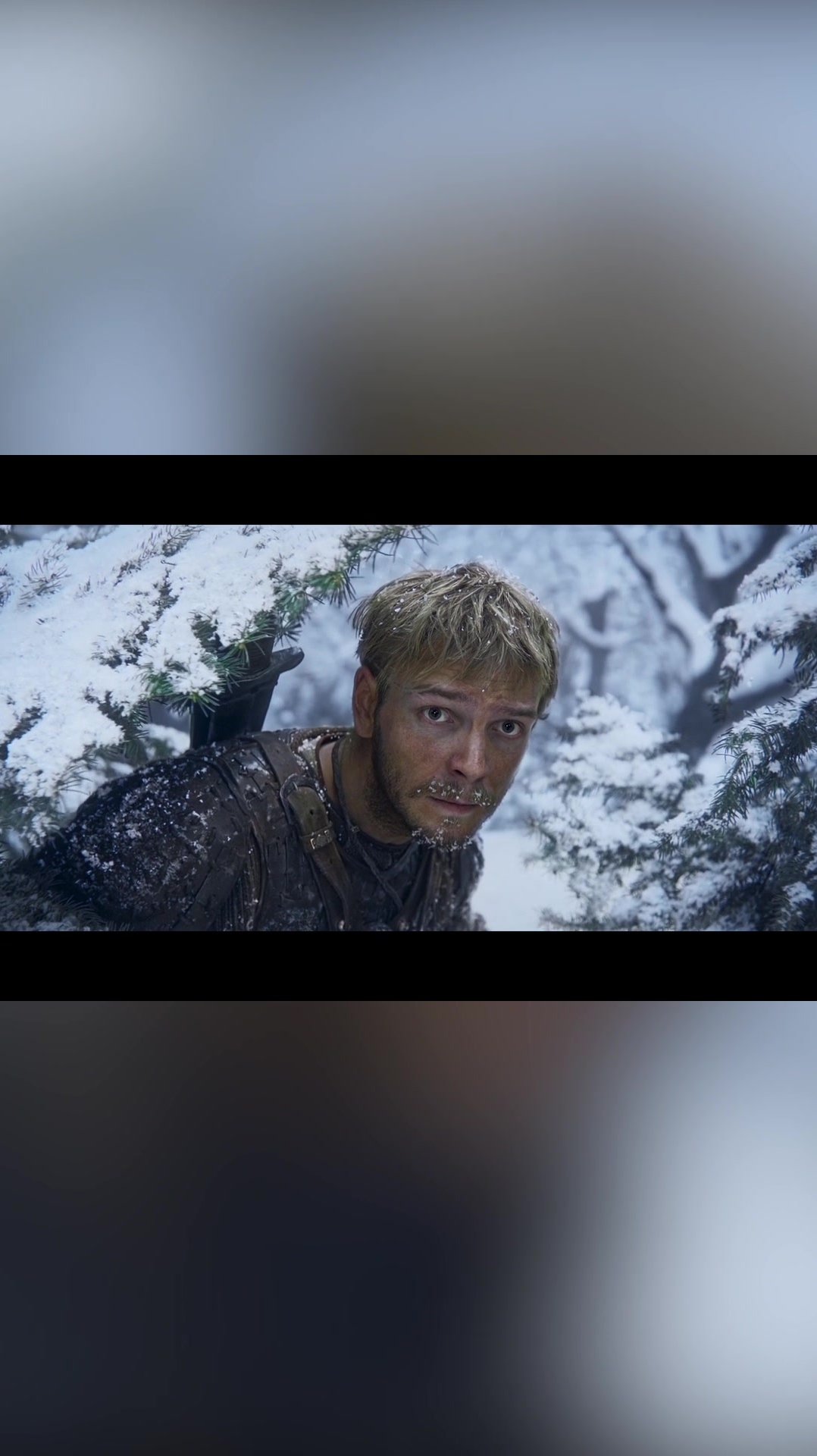 怒战狂心:小伙一个人在雪地