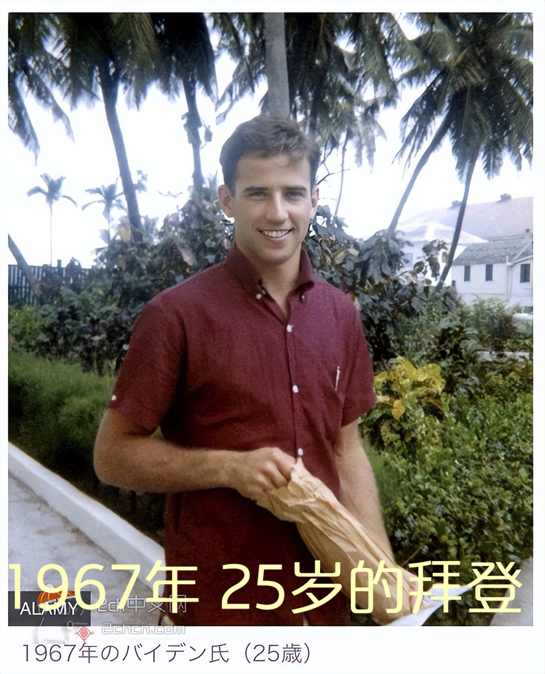 日本网民吐槽:80岁的美国总统拜登年轻时的样子