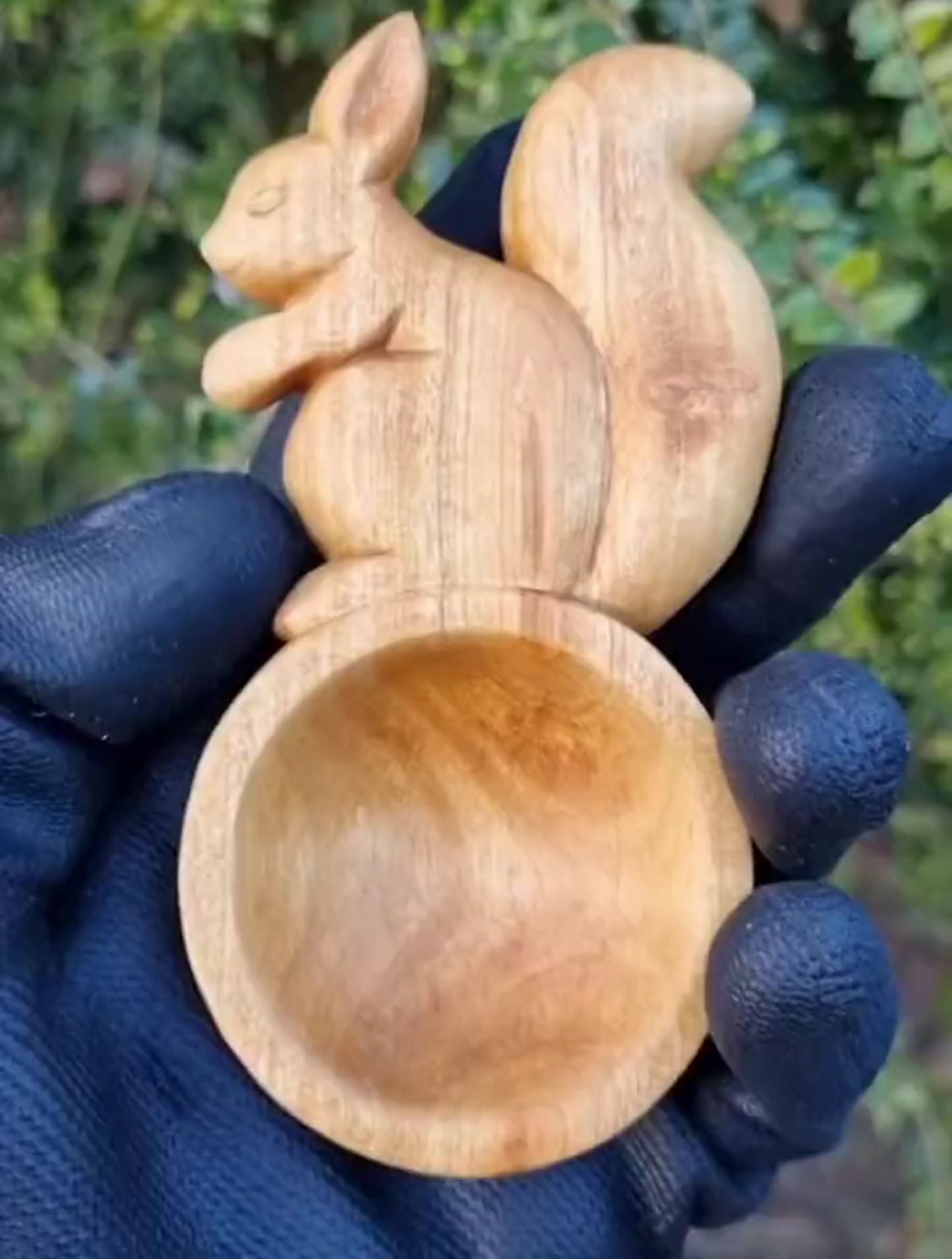 初级木雕「松鼠」