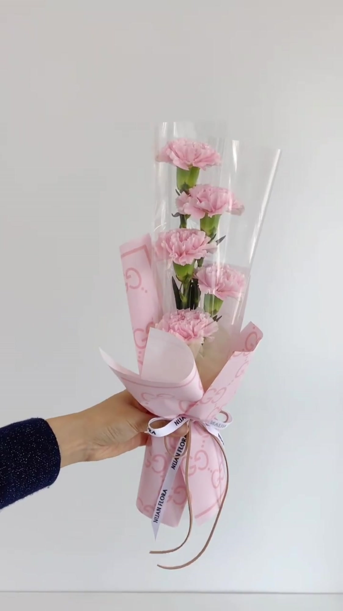 康乃馨小花束教程来啦