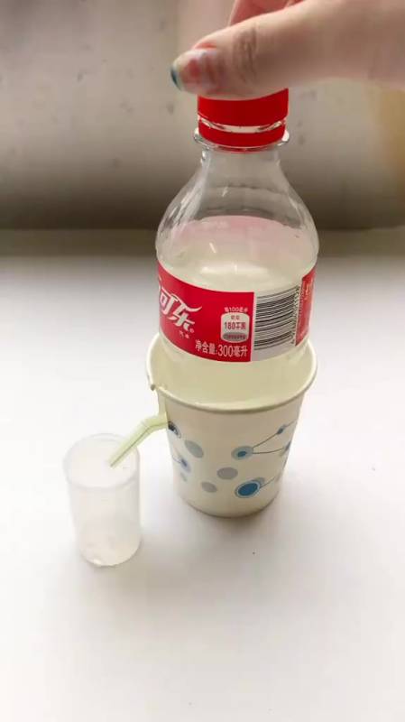 自制飲水機讓孩子愛上喝水