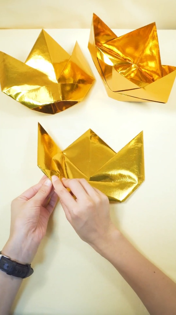 折纸金元宝的折法图解图片