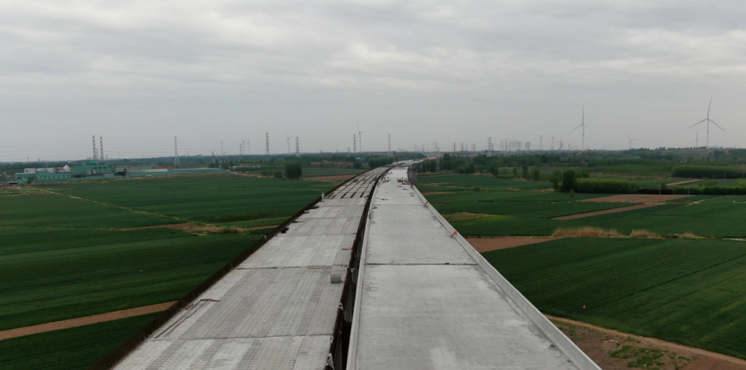 济青中线胶州段6月底实现半幅贯通