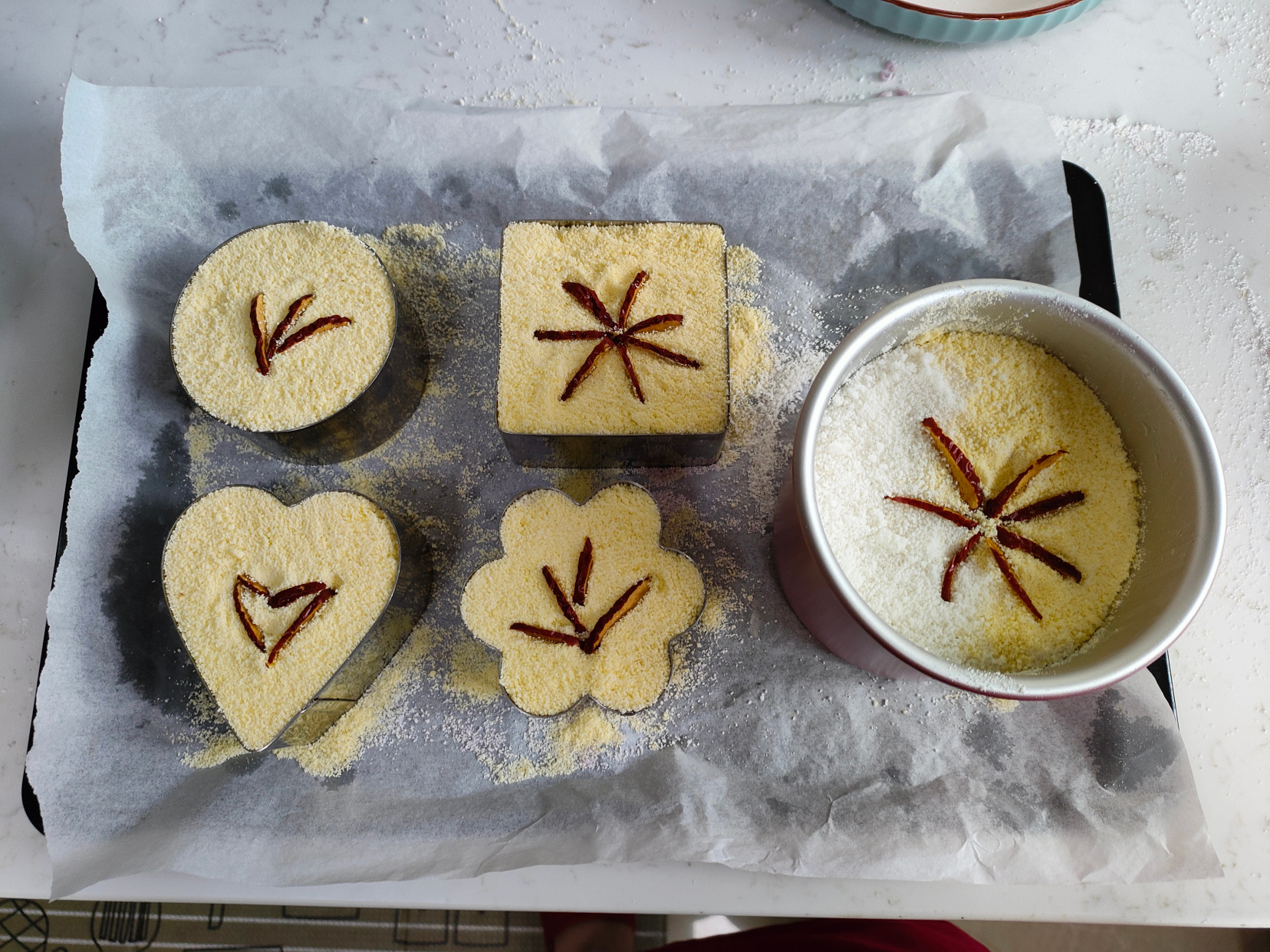 做个三色重阳糕,香喷喷又q弹,健康平安步步高,妈妈说比肉好吃