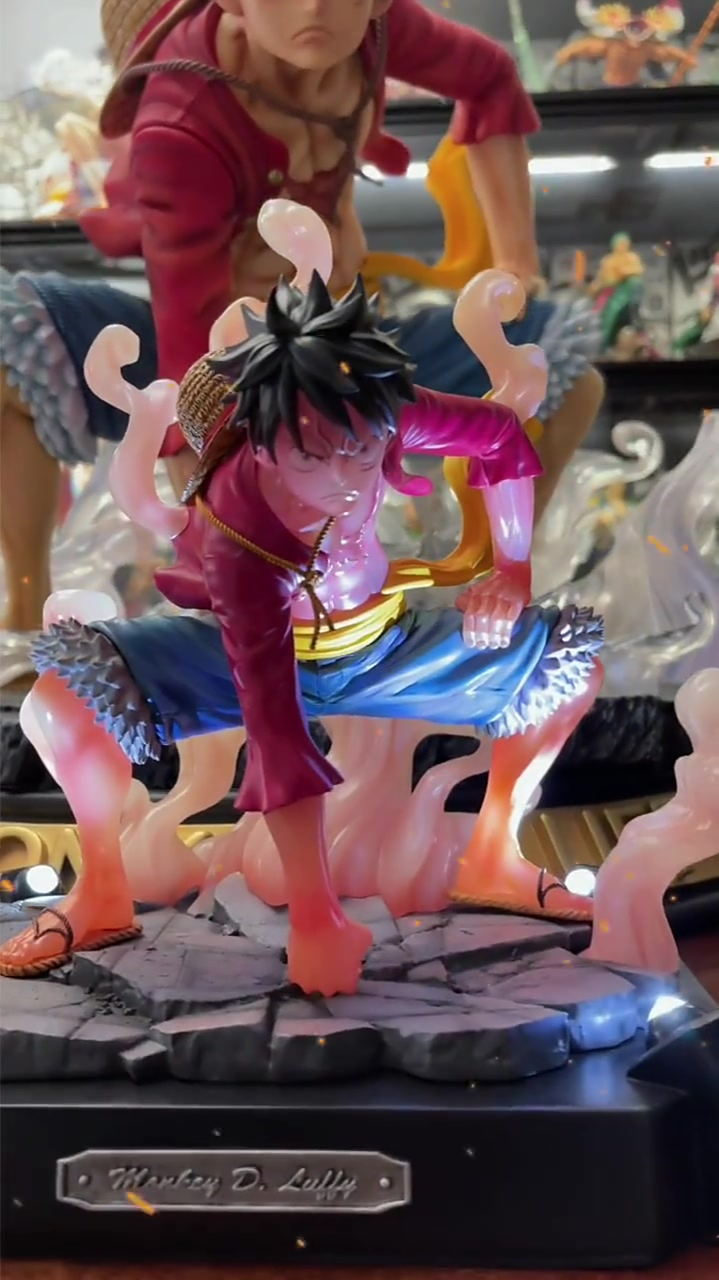 北海贼王手办mpps12二档路飞纪念路飞首次开二档