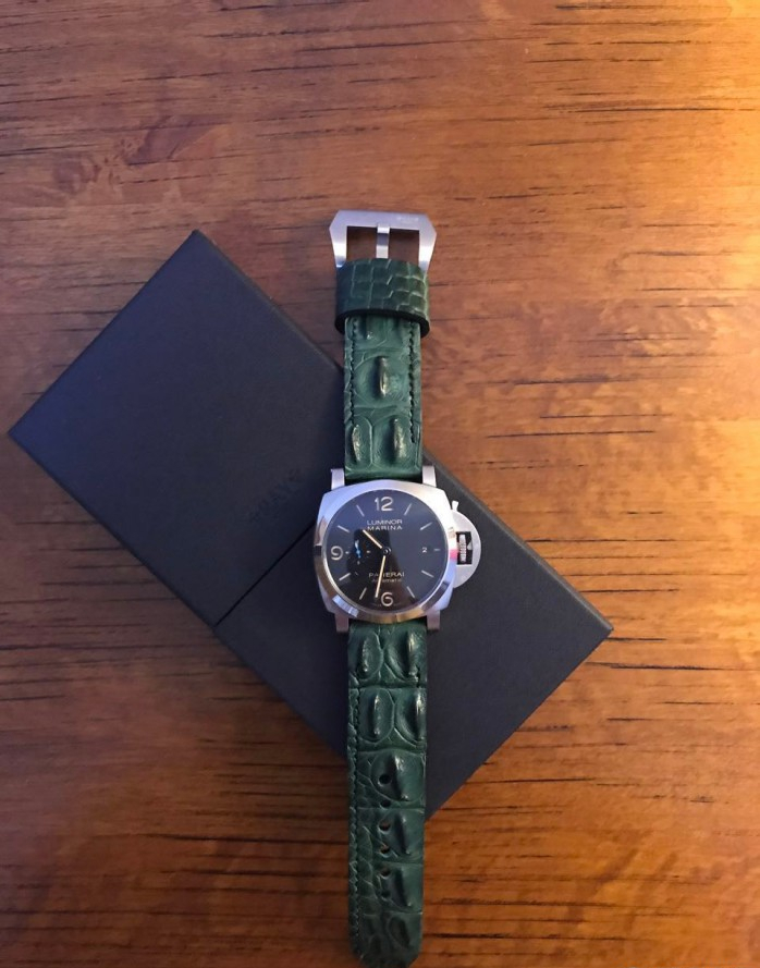 为沛纳海1312新入四根ray表带 各有特色