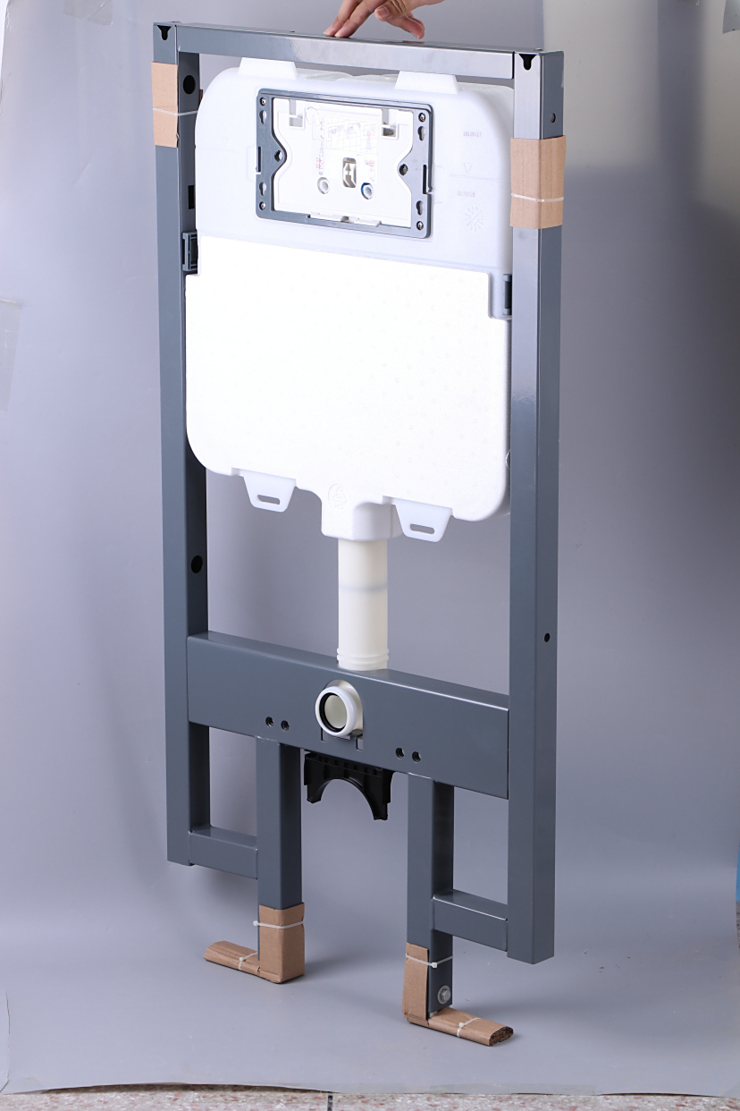隐藏式壁挂马桶水箱 嵌入式水箱安装