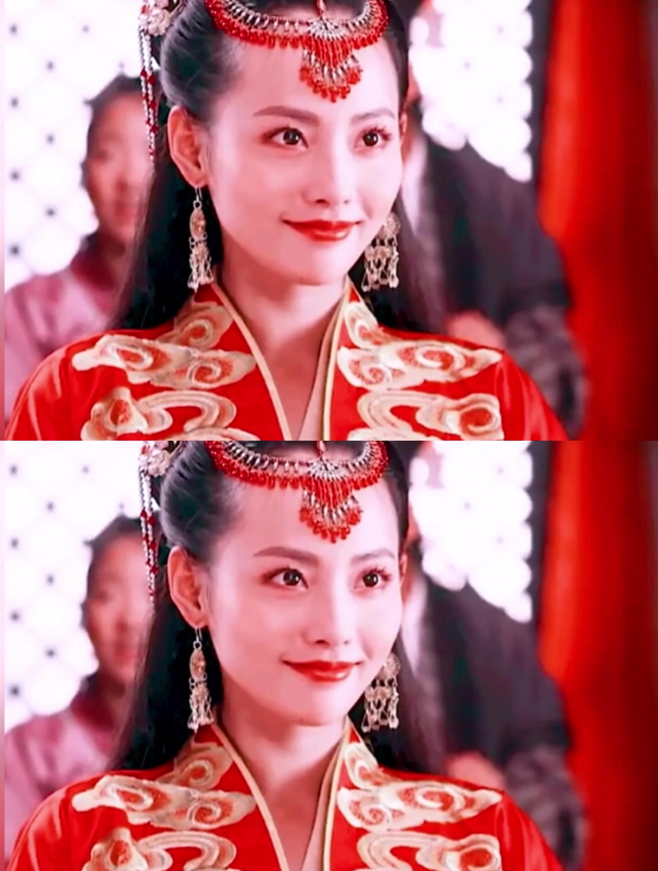 好美古装太绝了,第一次认识张嘉倪是她的出道作品