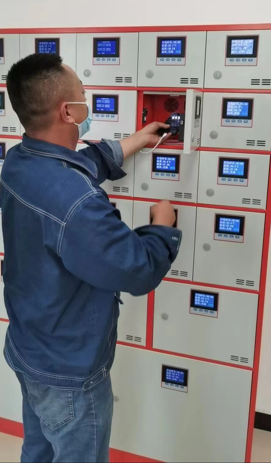 陕西电动工具充电柜厂家,陕西电动工具充电柜,矿山集中充电柜