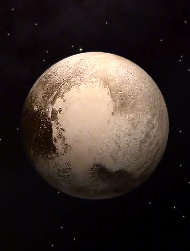 冥王星是第一颗被发现的柯伊伯带天体,仅有月球质量16