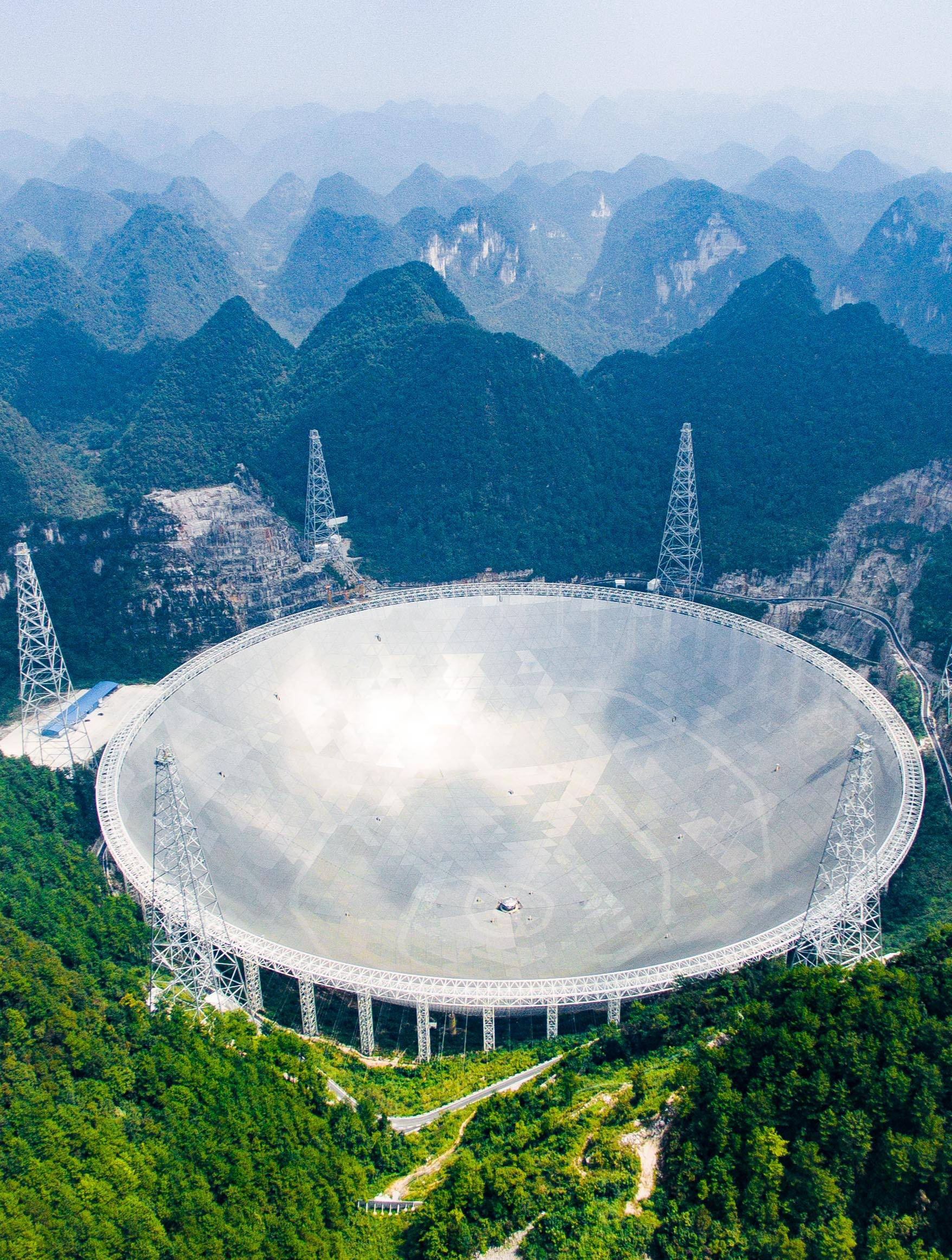 国之重器全球最大天眼望远镜在四川稻城正式开启科学探测