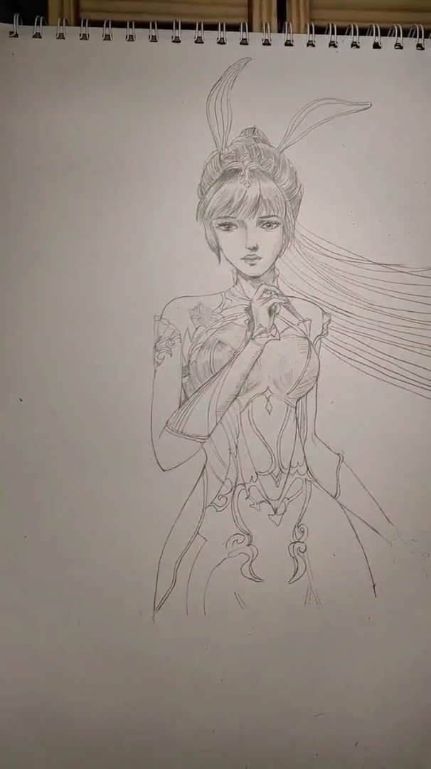 手绘动漫人物斗罗大陆小舞