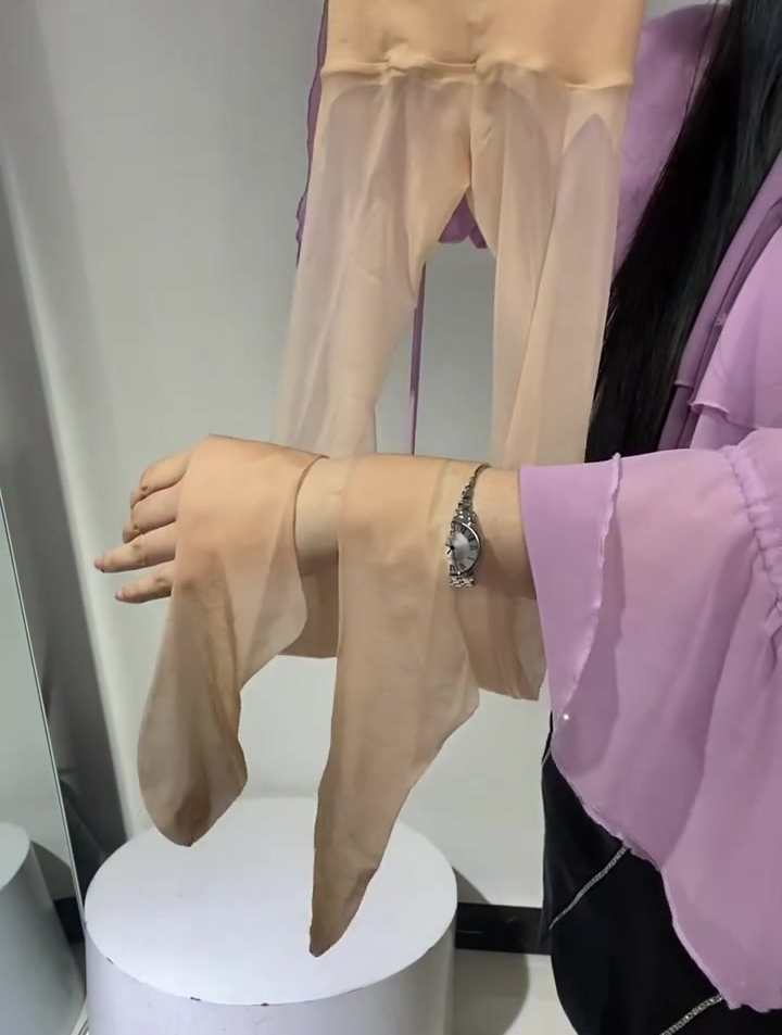 极光袜 360度无缝极光袜