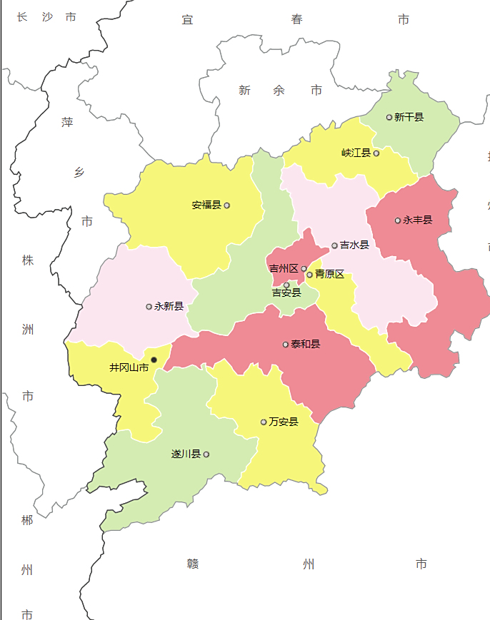 江西省吉安市破局,加快撤县设区设想,打造区域中心城市