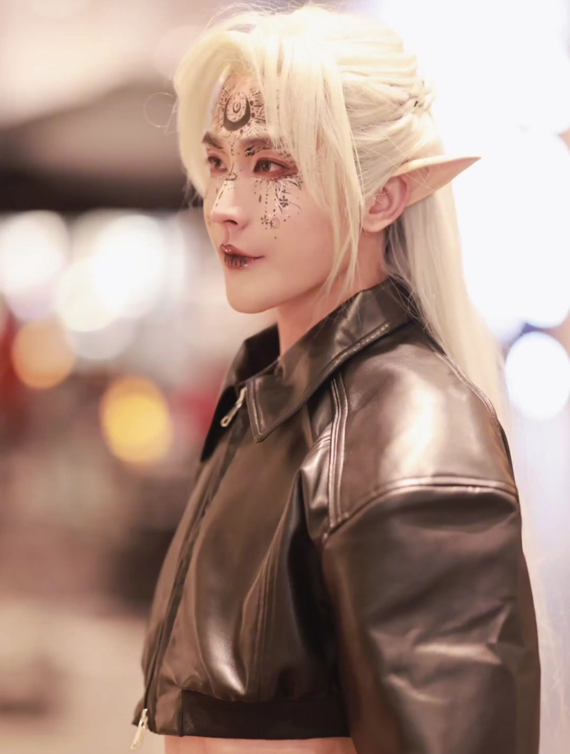 太古里偶遇精灵族帅哥