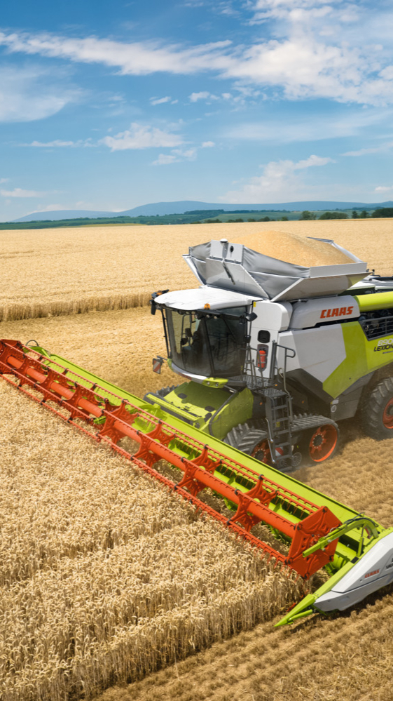 全球收割机体验感最强!克拉斯lexion 8900