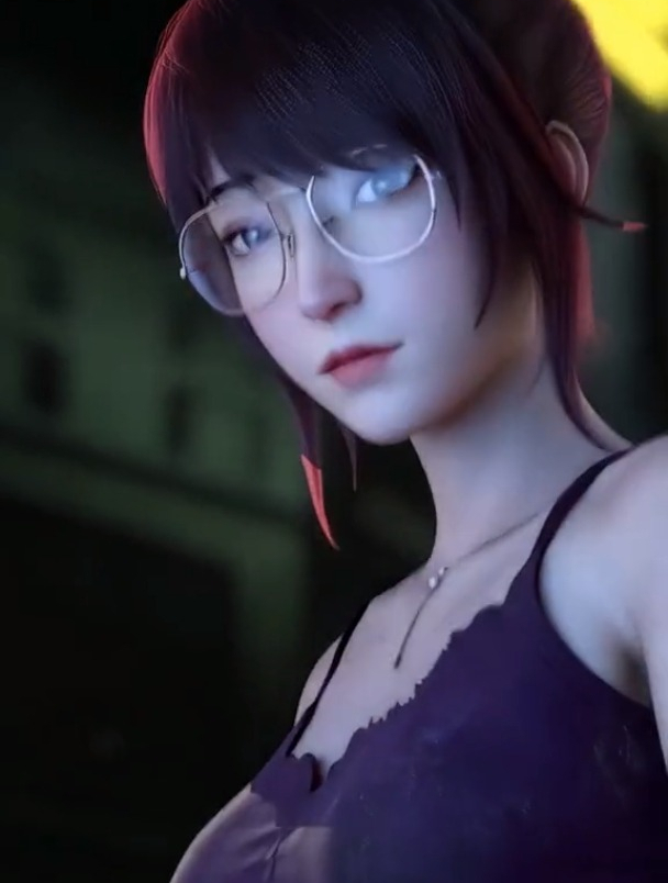 红发睡衣戴眼镜,詹岚这战斗力也太强了吧!-度小视