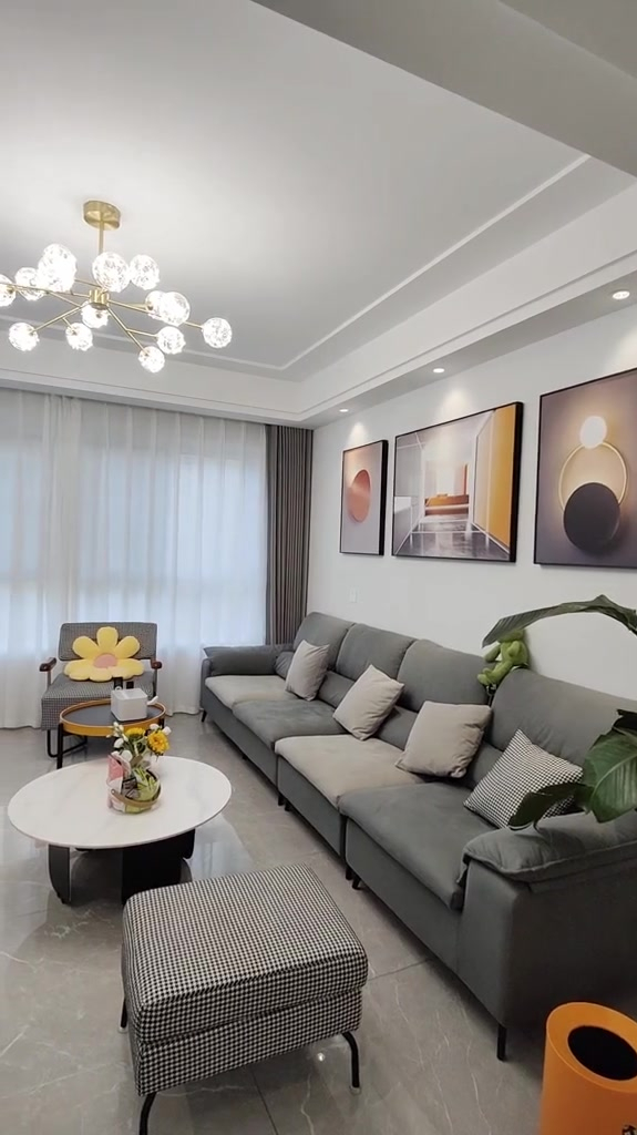 装修:不要再做复杂的吊顶了,30公分的双眼皮吊顶好看又不藏灰