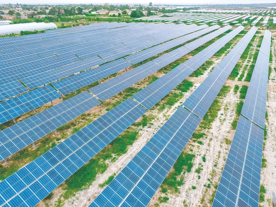 地面光伏电站建设安装流程