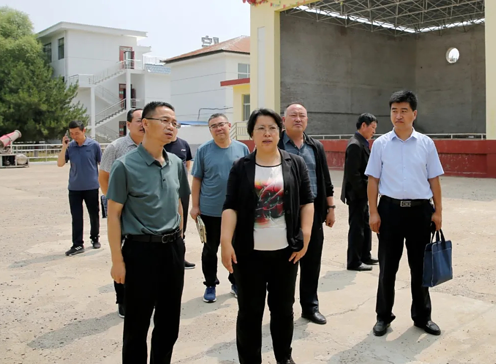 岚县:高奇英在上明乡调研指导村"两委"换届和抗旱工作