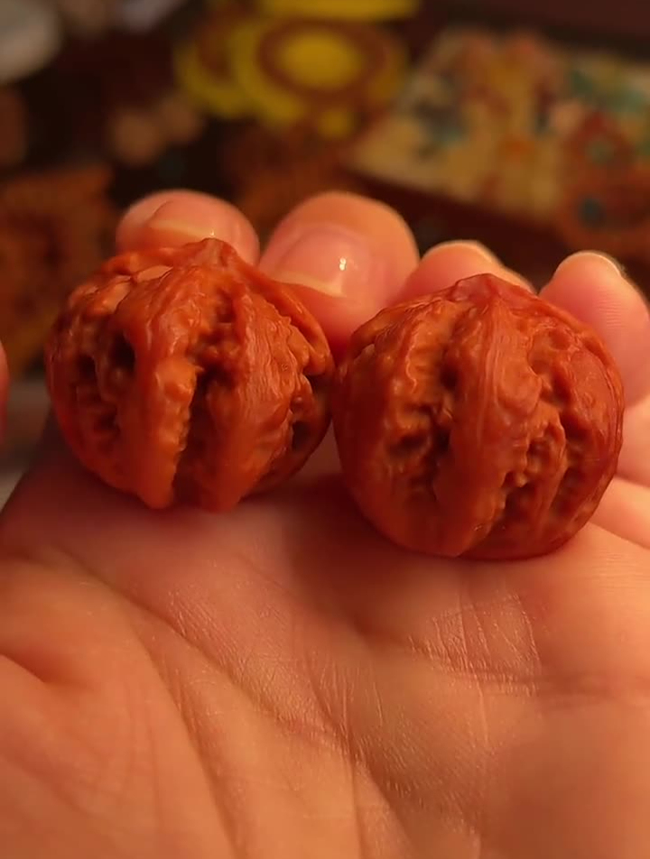 京八棱文玩核桃精品文玩猴头核桃大金刚高端