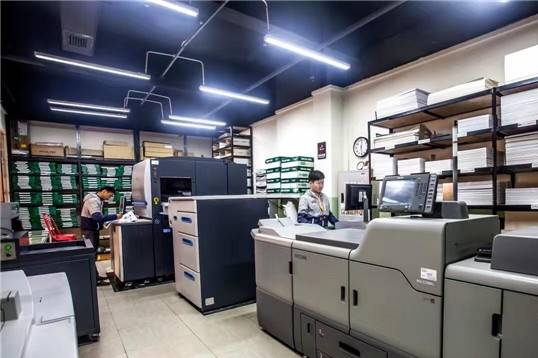 图文快印店装修设计 合肥图文店装修效果图