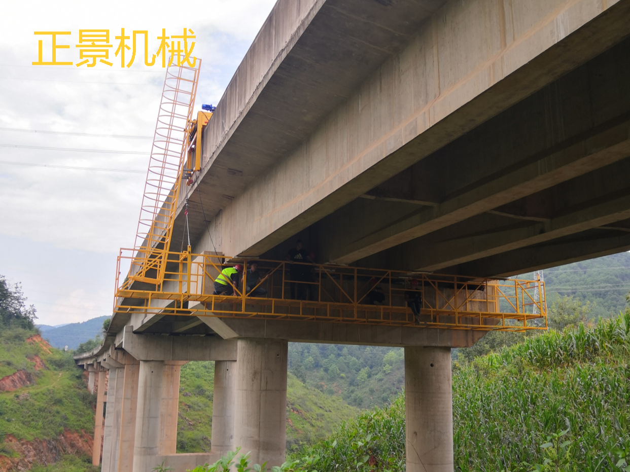 桥梁施工吊篮的应用