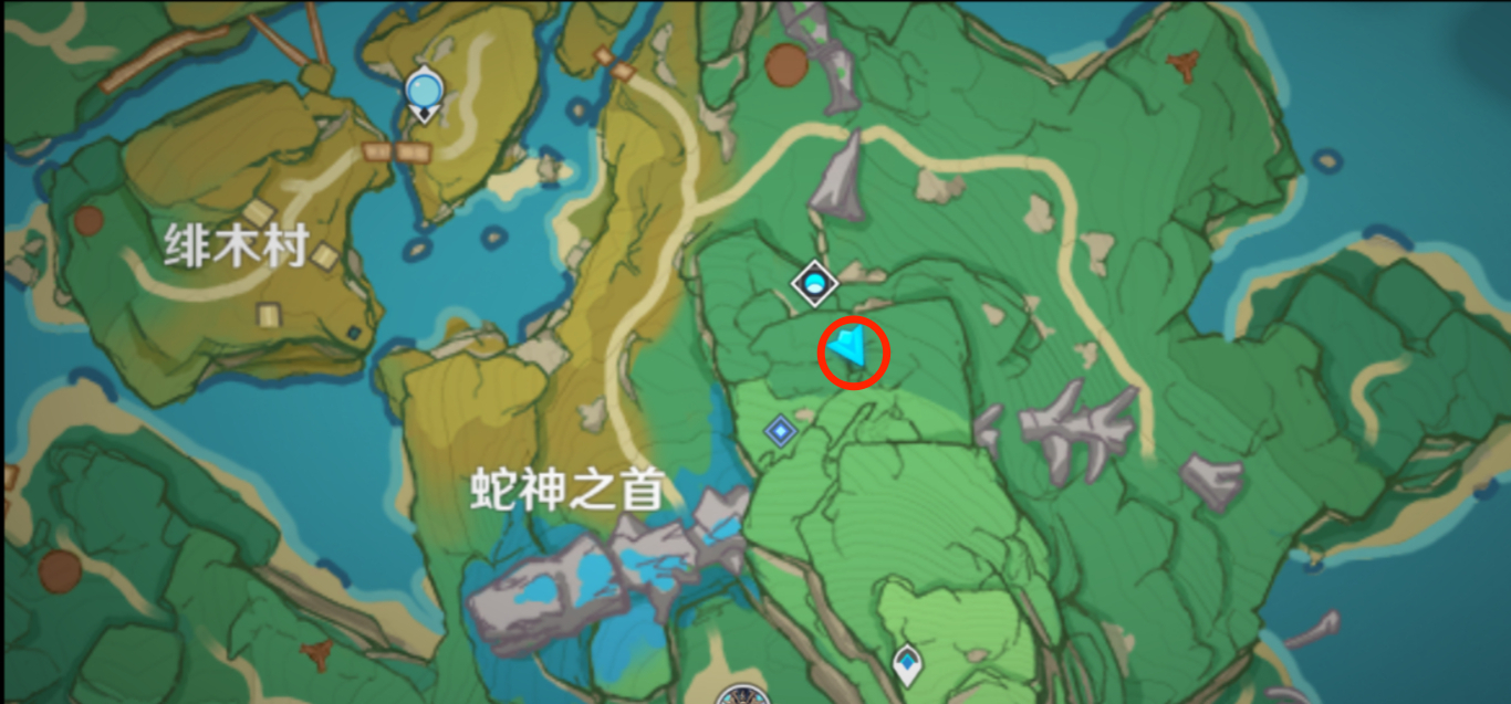 蛇骨矿洞磐柱镇石具体位置