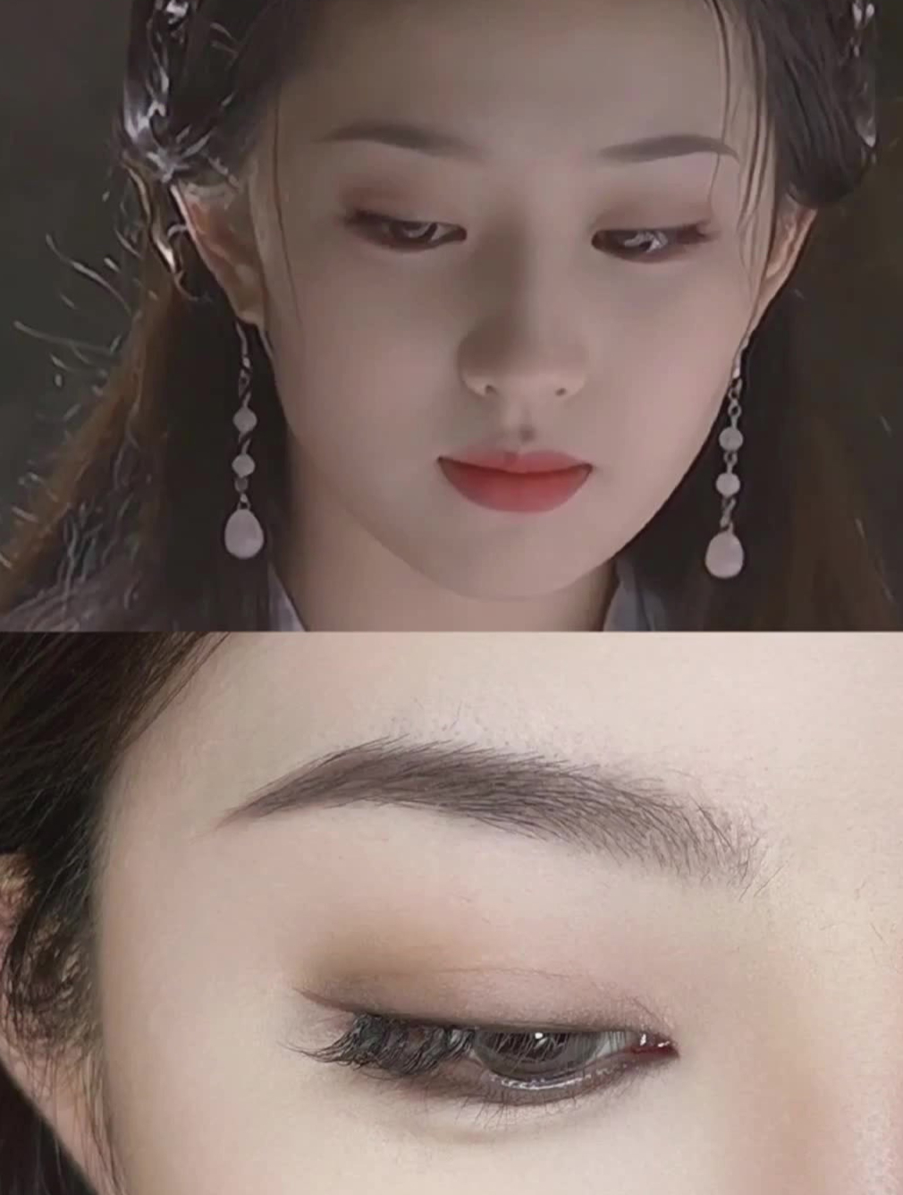 刘亦菲仿妆一定要学这个新中式水湾眉!-度小视