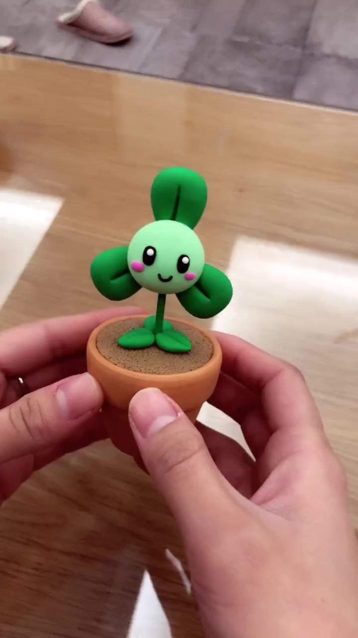 植物大战僵尸三叶草粘土教程