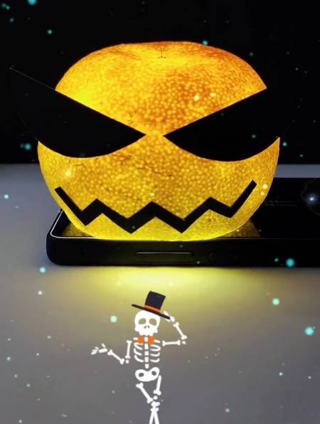 手工小教程:自制橘子灯手工坊