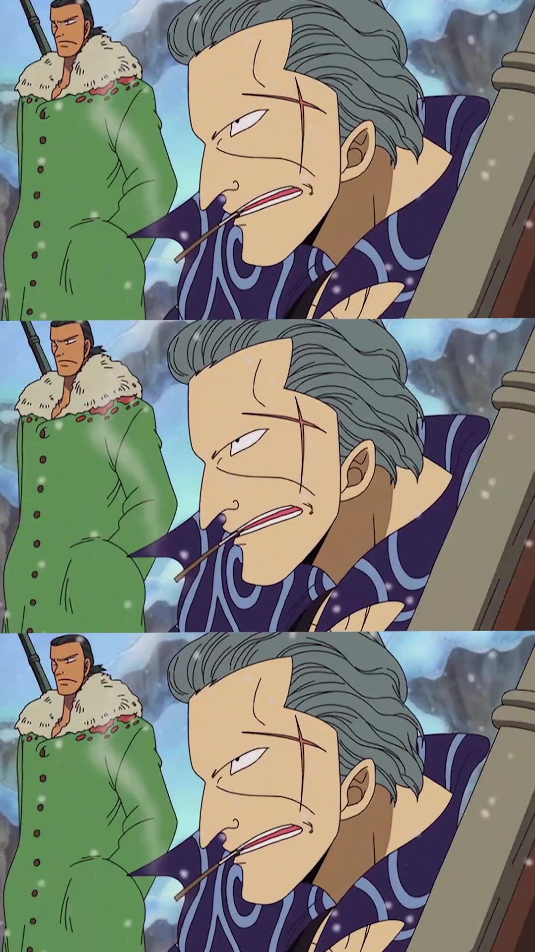 "最强皇副当属本.贝克曼了吧 与红发比肩的男人"