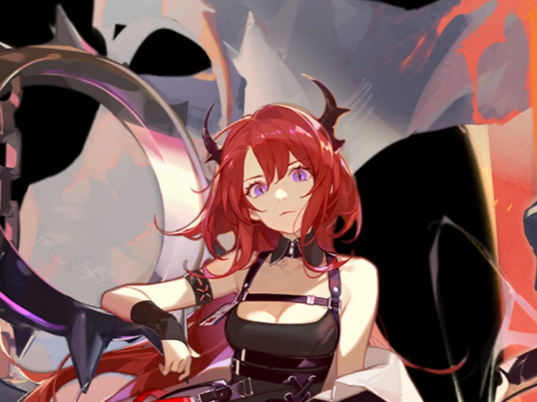 42姐的脸,据画师ask说是照着自家猫咪的脸画的 可爱滴捏!