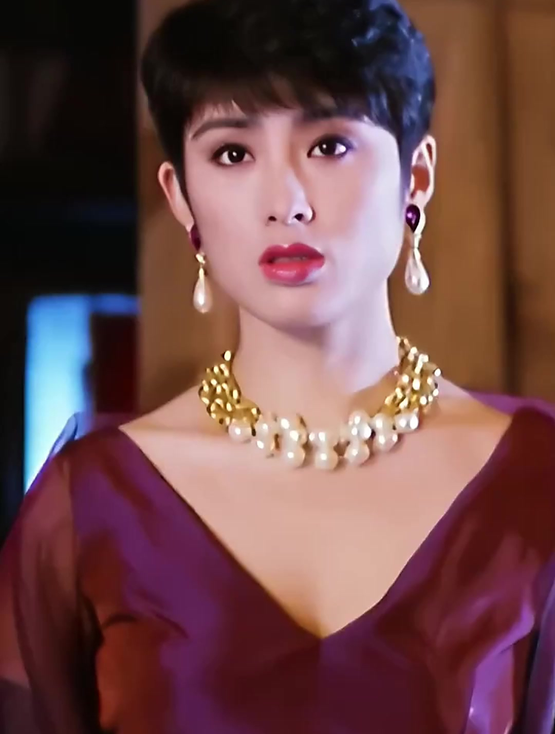 港星女神张敏,演技实力派,又美又飒!-度小视