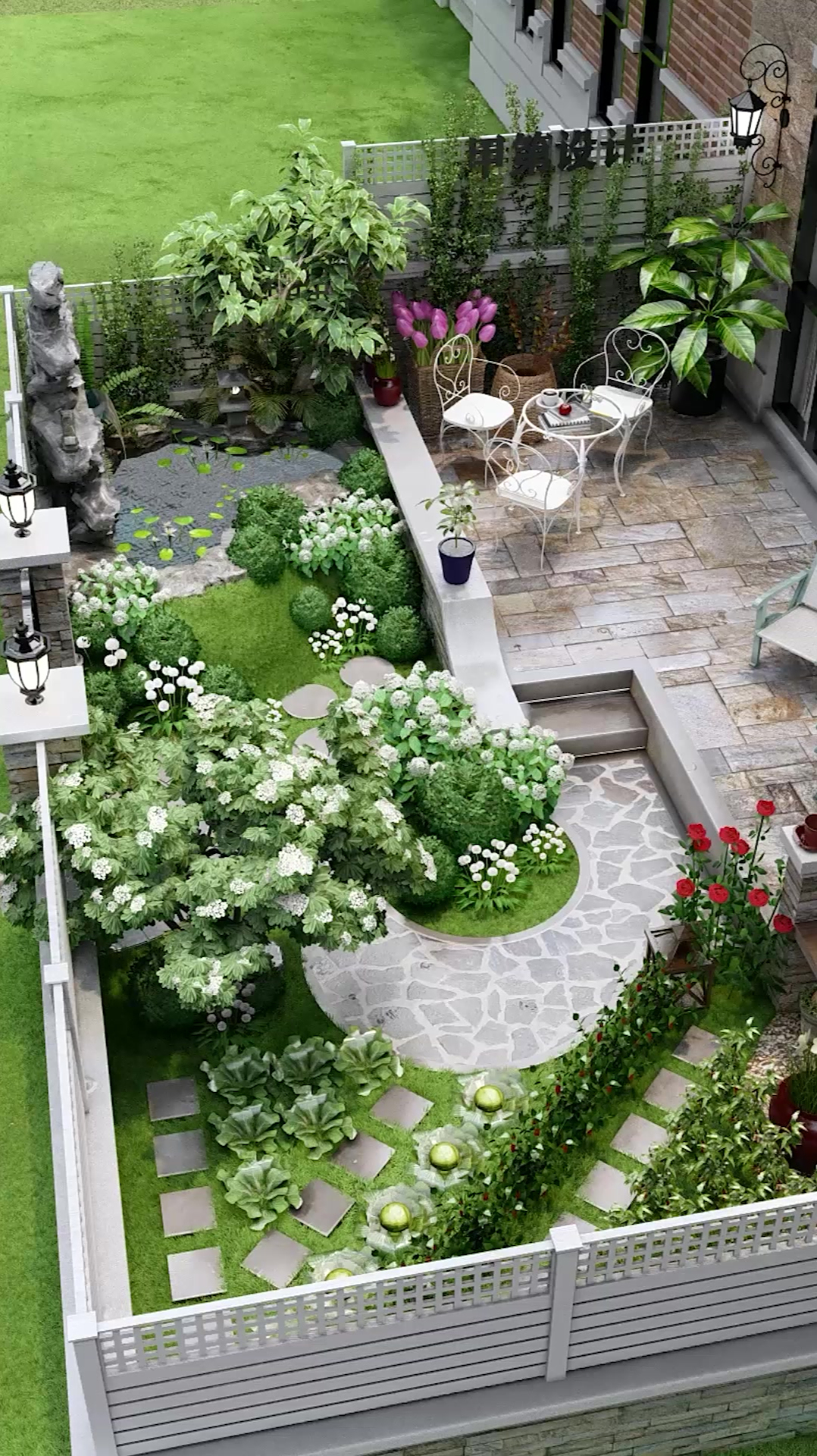 这个30平的小花园是你喜欢的吗?