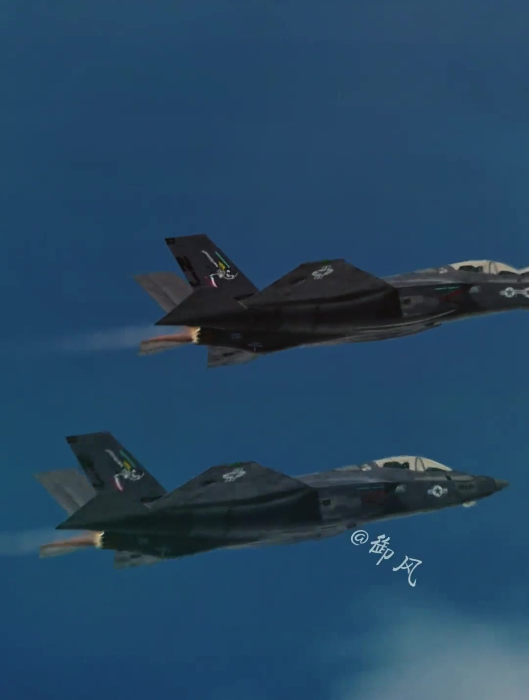 史上首款第五代隐身舰载机 f35c,代号:闪电ii-度小视