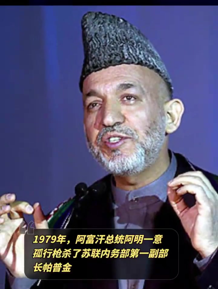 1979年,阿富汗总统阿明一意孤行枪杀了苏联第一副部长-度小视