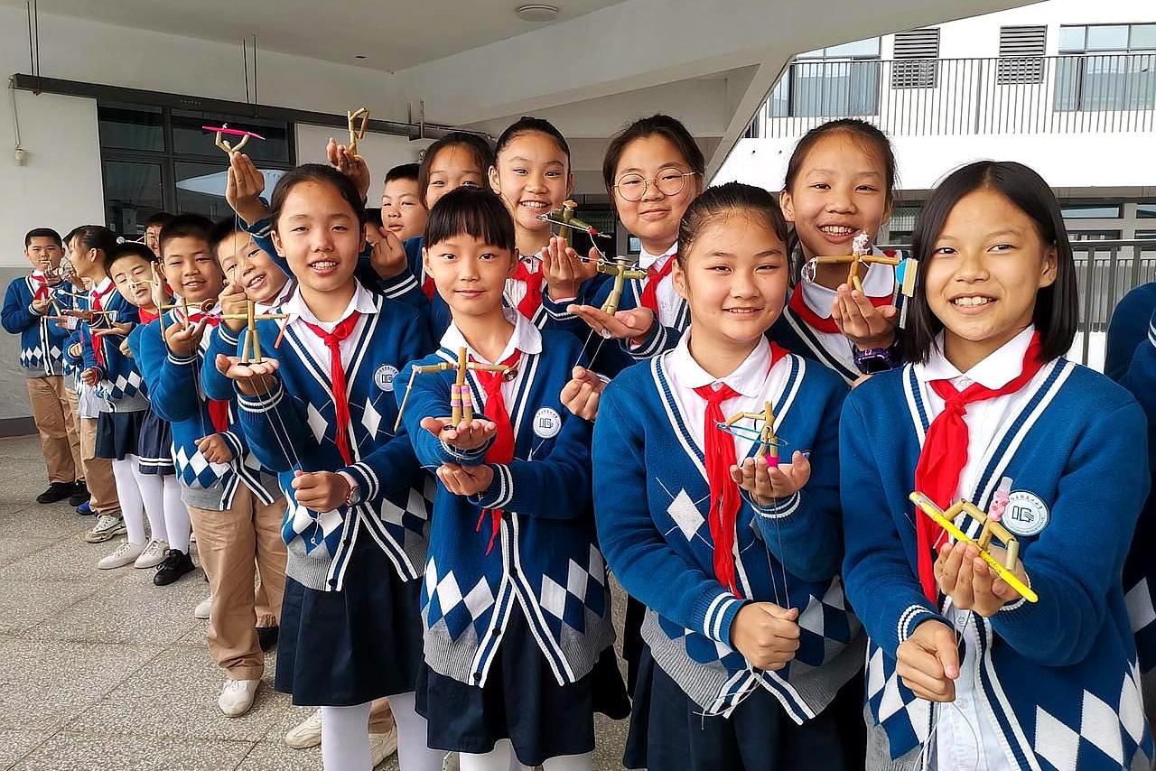 武汉市郭茨口小学,教师用游戏引导学生学习课文,啥情况