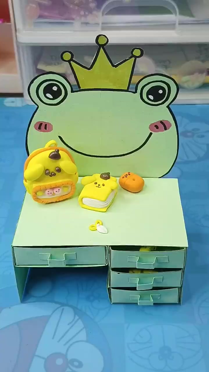 迷你小书桌教程创意折纸教程