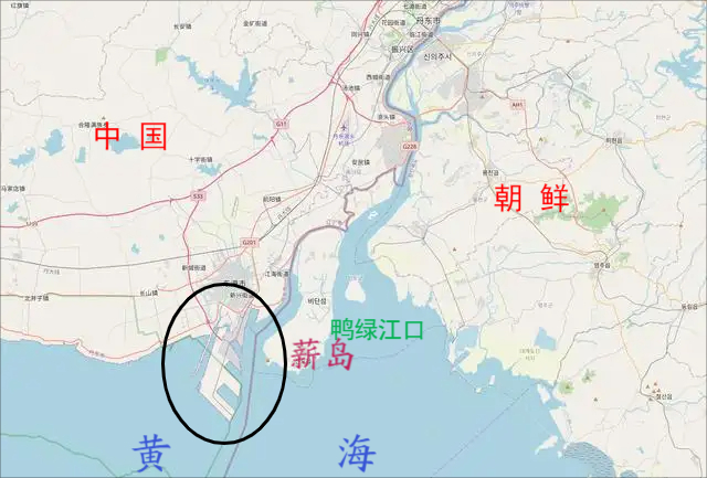抗美援朝鸭绿江地图图片