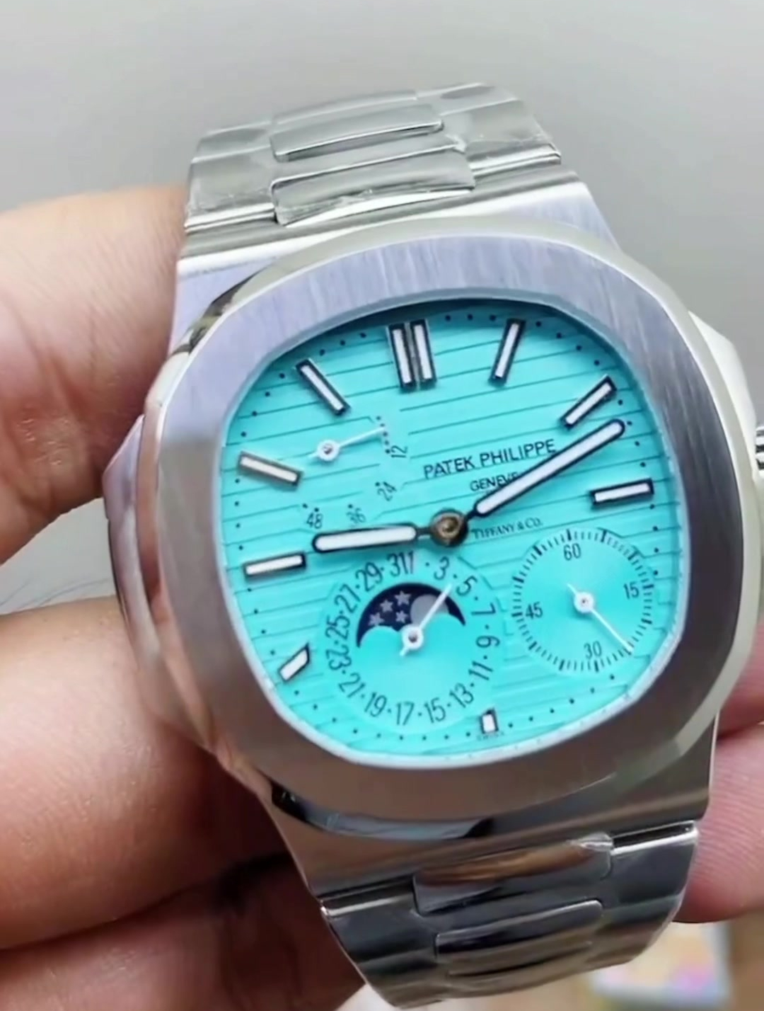 百达翡丽鹦鹉螺5712总裁腕表,复杂功能太高级了