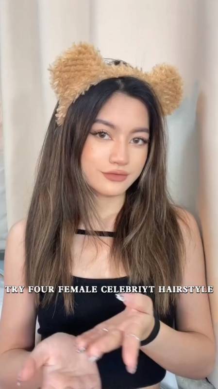 欧美风babyhair美发造型欧美妆高级感