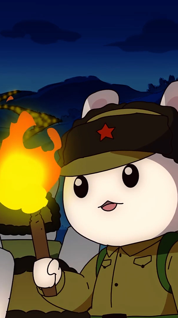 「那兔」兔子说毛熊不可靠,带人横渡鸭绿江支援北棒