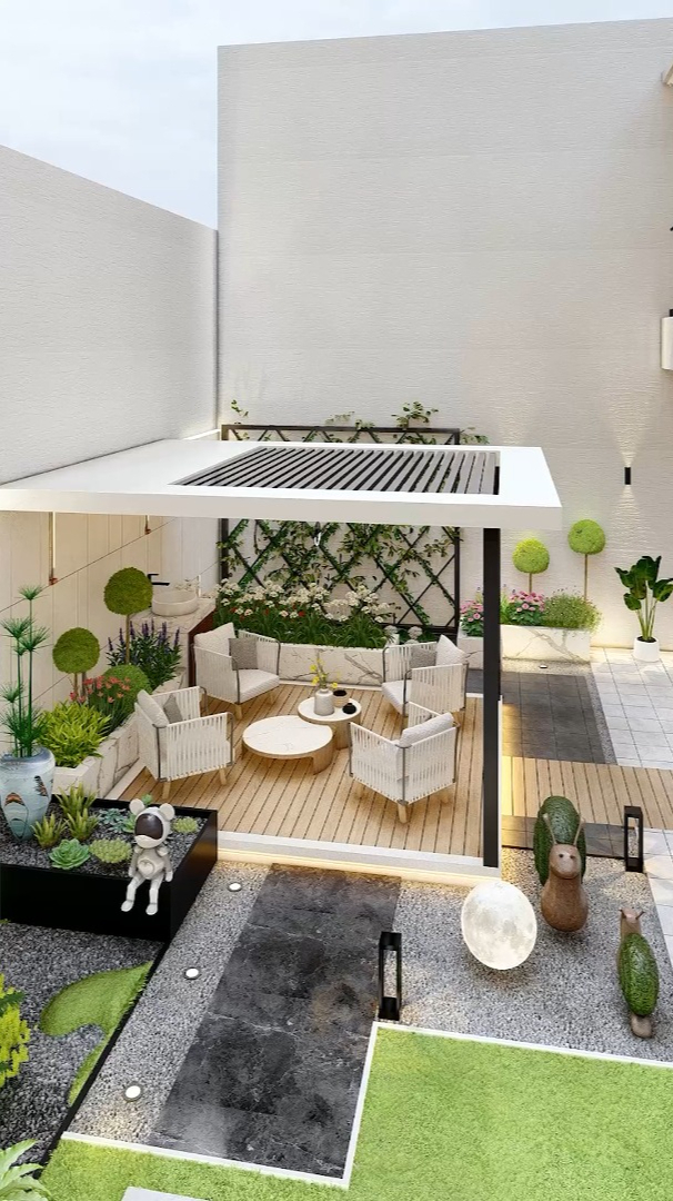 80平小院这样设计,朋友看了都心动!