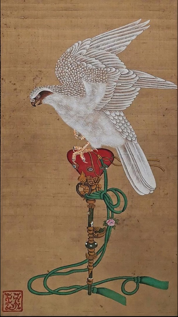 宋徽宗,御鹰图 网友:好看吧?拿江山换的-度小视