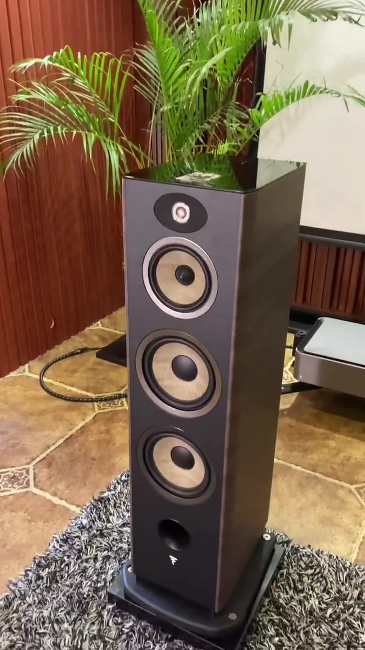 开箱948劲浪音箱非常好听的一对拉落地