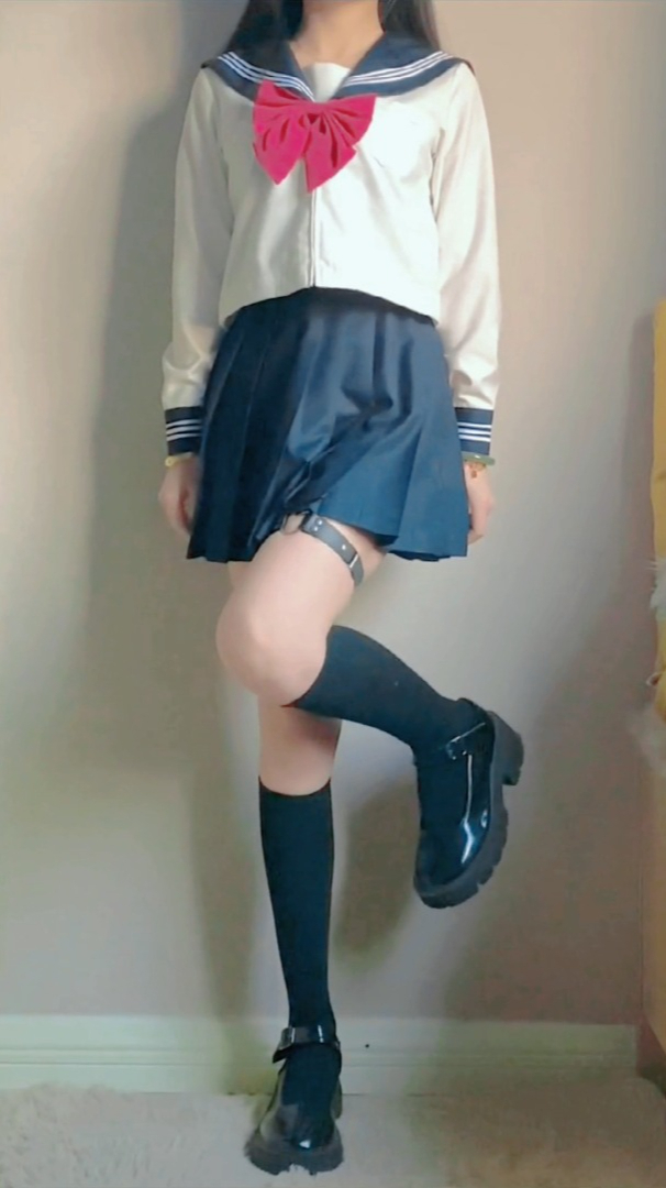 水手服女孩子常穿的几种袜子对比,来看看你认识几条-度小视