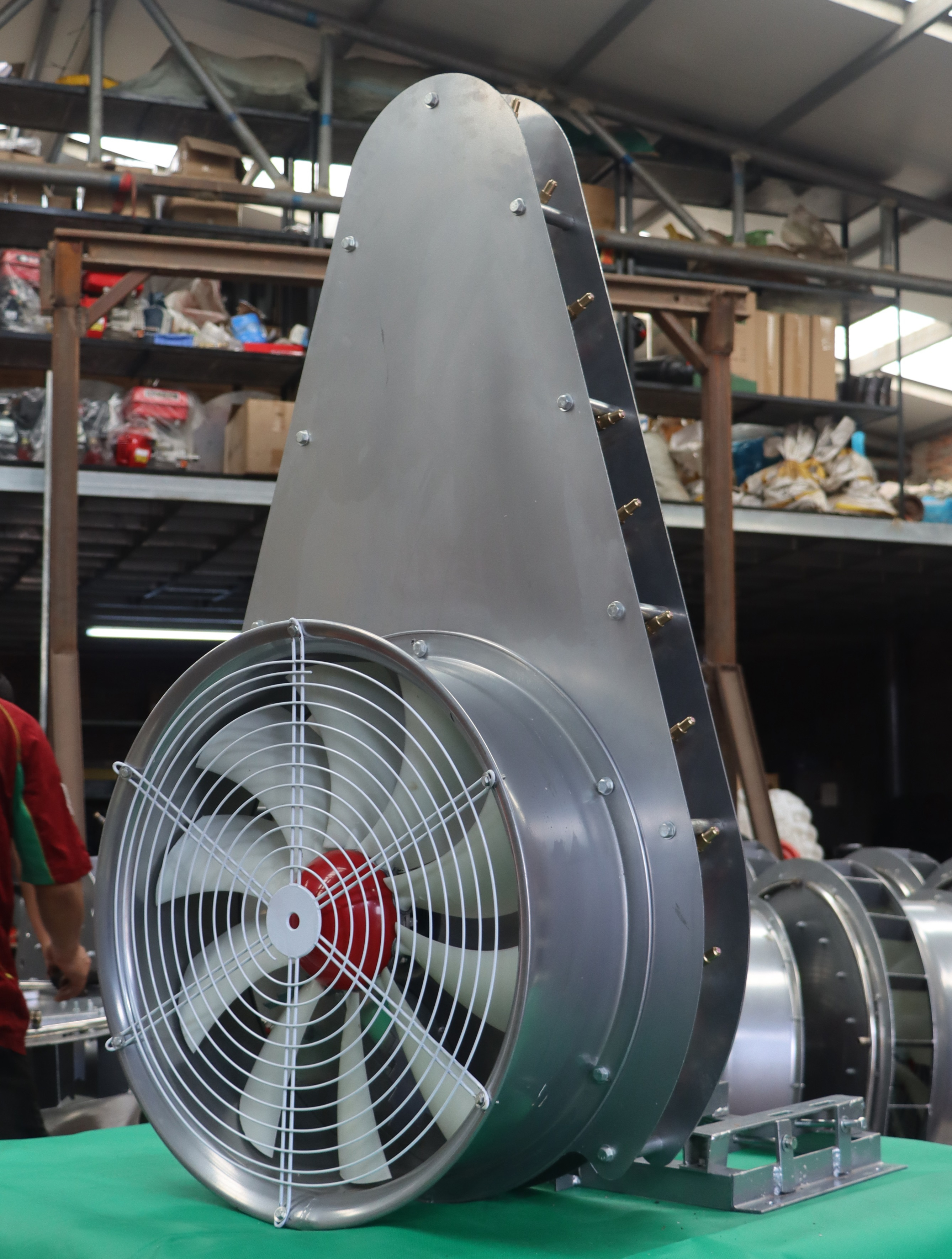 支持定制的火龙果车载风塔风送喷药机风机总成-度小视